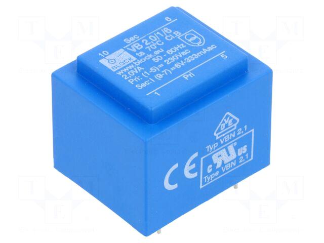 BLOCK Transformer: encapsulated | 2VA |