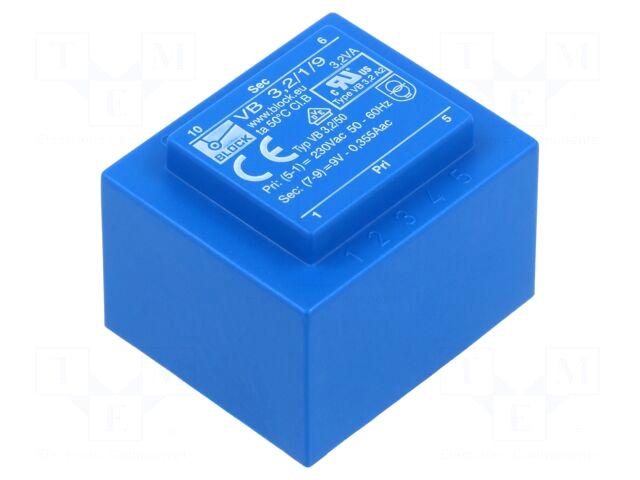 BLOCK Transformer: encapsulated | 3.2VA