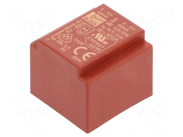 BLOCK Transformer: encapsulated | 500mVA |