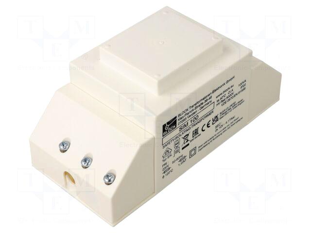 BLOCK Transformer: isolating | 100VA |