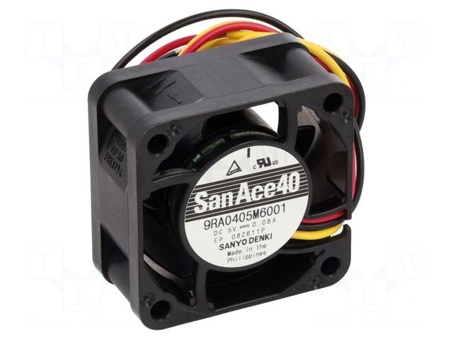 SANYO DENKI Fan: DC | 40x40x20mm