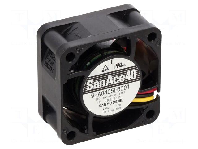 SANYO DENKI Fan: DC | 40x40x20mm