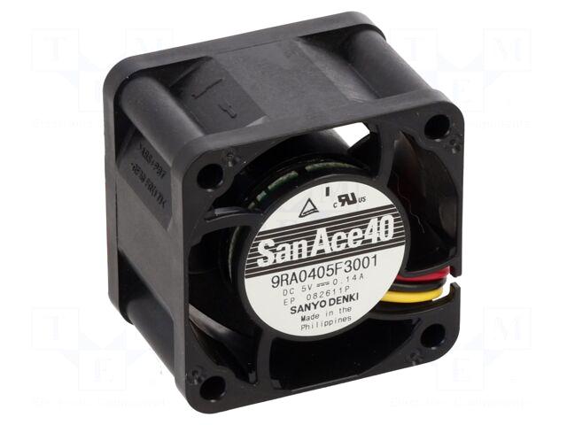 SANYO DENKI Fan: DC | 40x40x28mm
