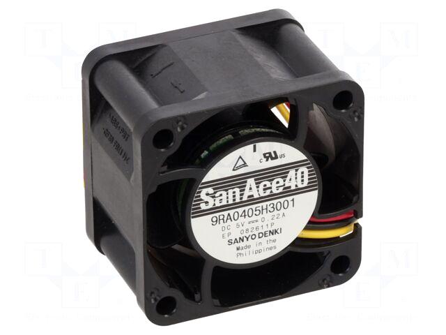 SANYO DENKI Fan: DC | 40x40x28mm