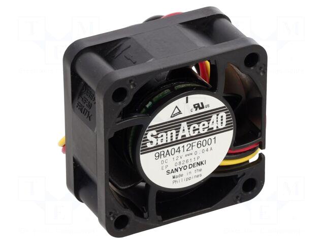 SANYO DENKI Fan: DC | 40x40x20mm