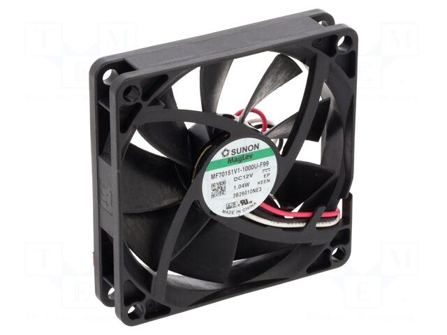 SUNON Fan: DC | 70x70x15mm |
