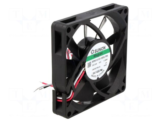 SUNON Fan: DC | 80x80x15mm |