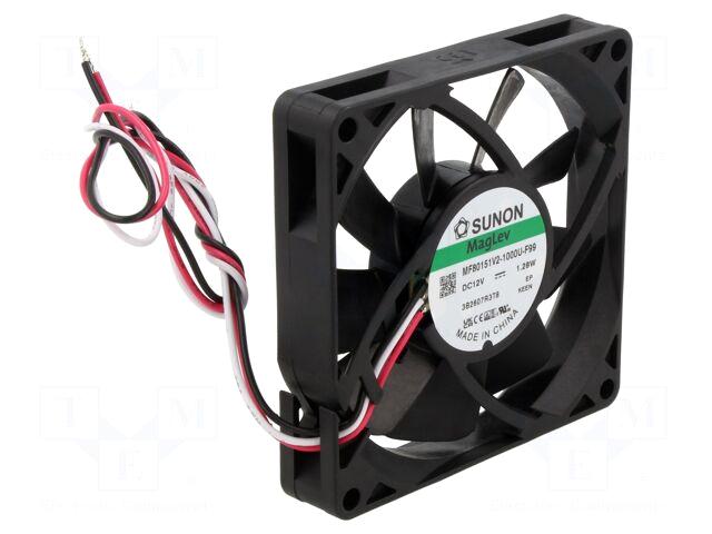 SUNON Fan: DC | 80x80x15mm |