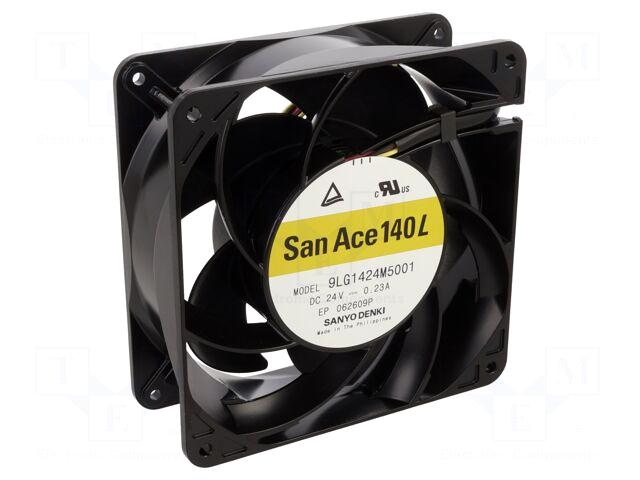 SANYO DENKI Fan: DC | 140x140x51mm