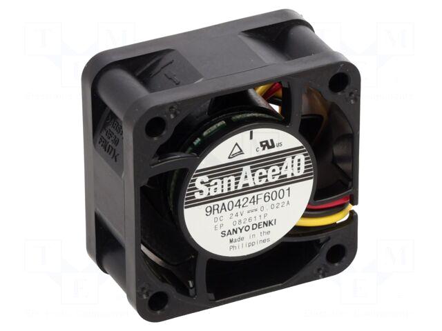 SANYO DENKI Fan: DC | 40x40x20mm