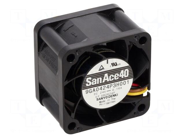 SANYO DENKI Fan: DC | 40x40x28mm