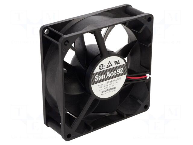 SANYO DENKI Fan: DC | 92x92x38mm