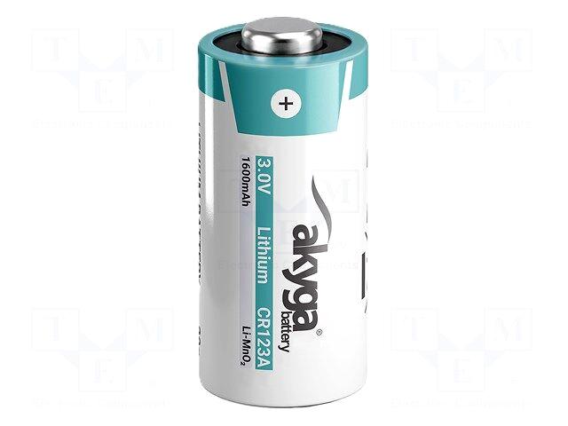 AKYGA BATTERY Battery: lithium | CR123A