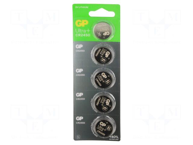 GP Battery: lithium | CR2450 |