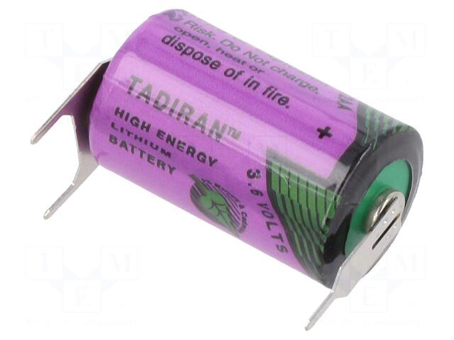 TADIRAN Battery: lithium (LTC) | 1/2AA