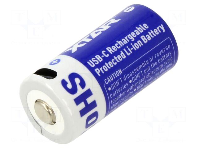 XTAR Re-battery: Li-Ion | 16340 |