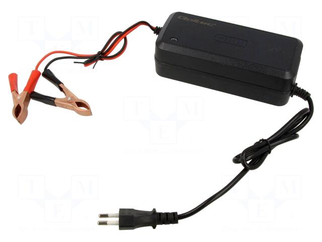 QOLTEC Charger: microprocessor-based | AGM,GEL