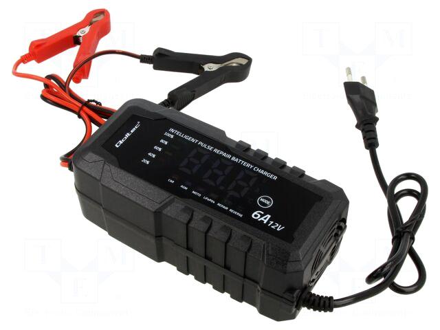 QOLTEC Charger: microprocessor-based | AGM,GEL