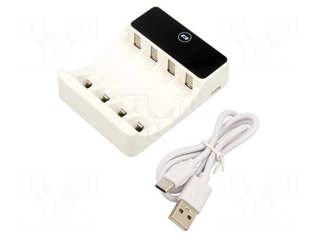 QOLTEC Charger: microprocessor-based | Ni-Cd,Ni-MH
