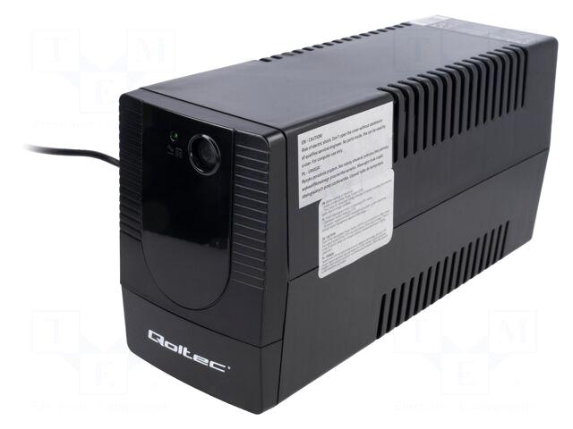 QOLTEC Power supply: UPS | 600W