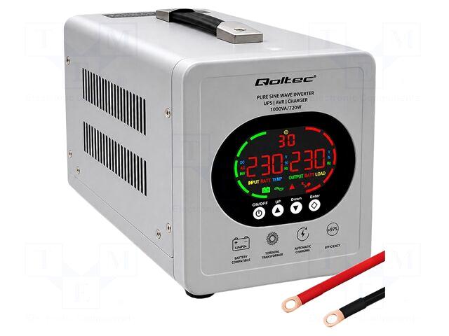 QOLTEC Power supply: UPS | 720W