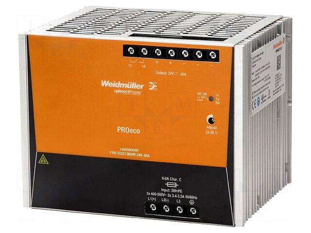 WEIDMÜLLER Power supply: switching | for
