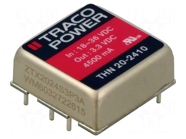 TRACO POWER Converter: DC/DC | 20W