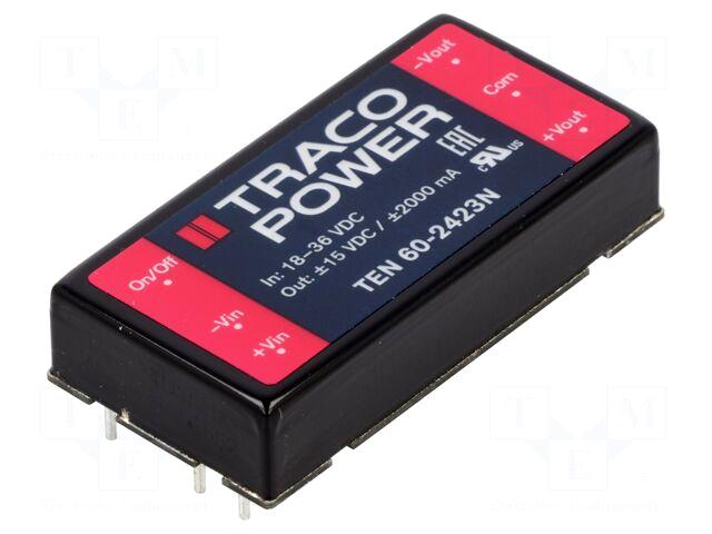 TRACO POWER Converter: DC/DC | 60W