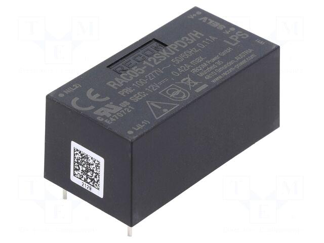 RECOM Converter: AC/DC | 5W |