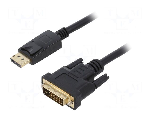 GEMBIRD Cable | DisplayPort plug,DVI-D
