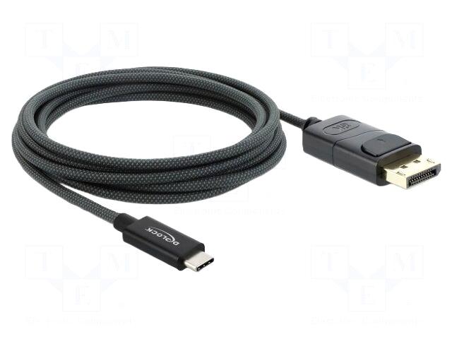 DELOCK Cable | DisplayPort plug,USB