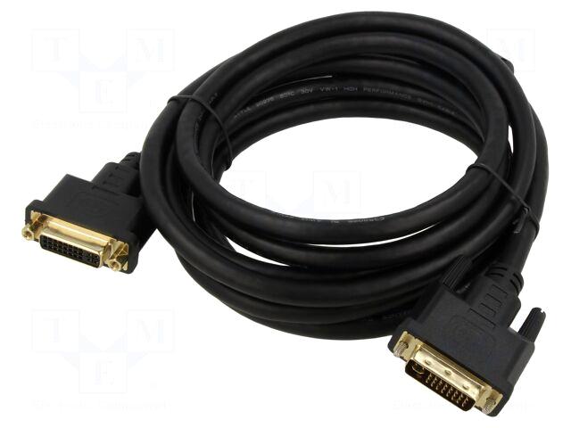 DELOCK Cable | DVI-I (24+5) socket