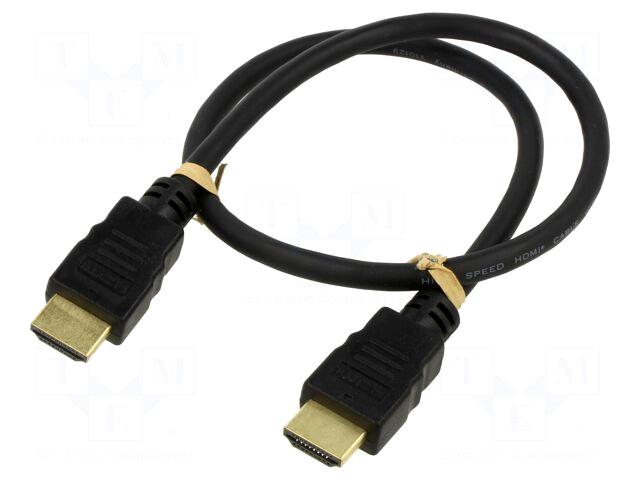 Goobay Cable | HDMI plug,both