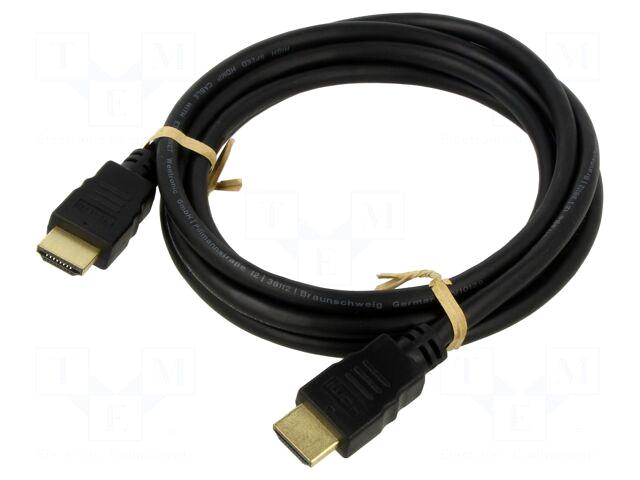 Goobay Cable | HDMI plug,both