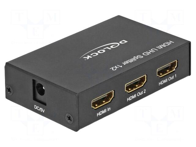 DELOCK Splitter | HDMI 2.0