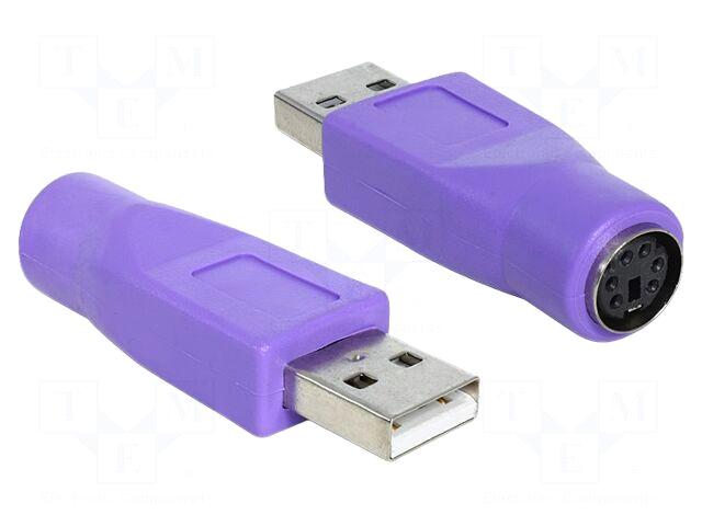 DELOCK Adapter USB-PS2 | PS/2 socket