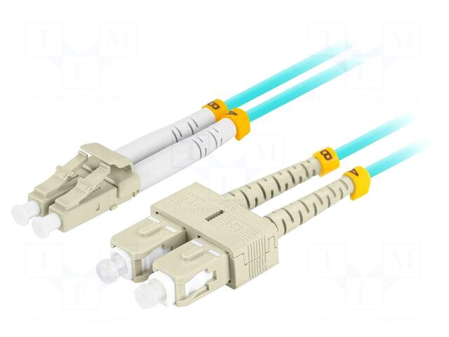 LANBERG Fiber patch cord | OM3