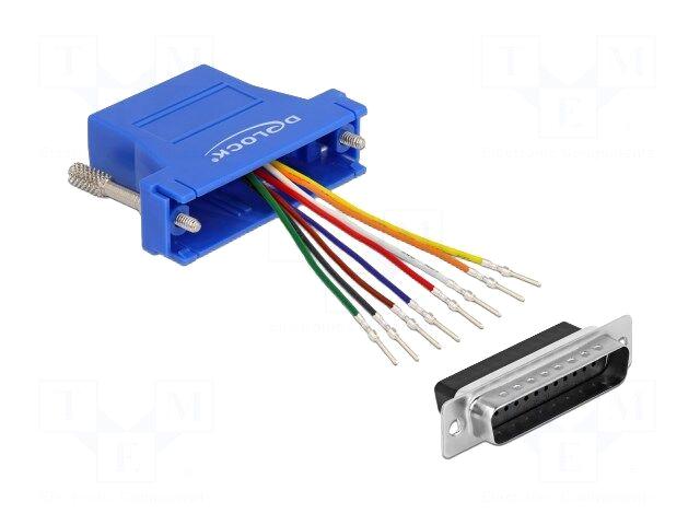 DELOCK Adapter | D-Sub 25pin plug