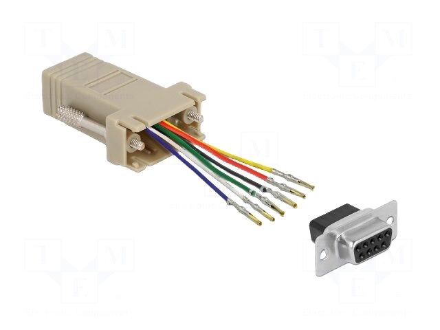 DELOCK Adapter | D-Sub 9pin socket