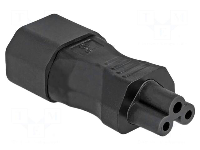 DELOCK Adapter | IEC C14 male