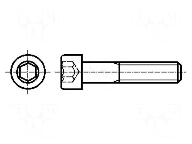 KRAFTBERG Screw | M2,5x10 |