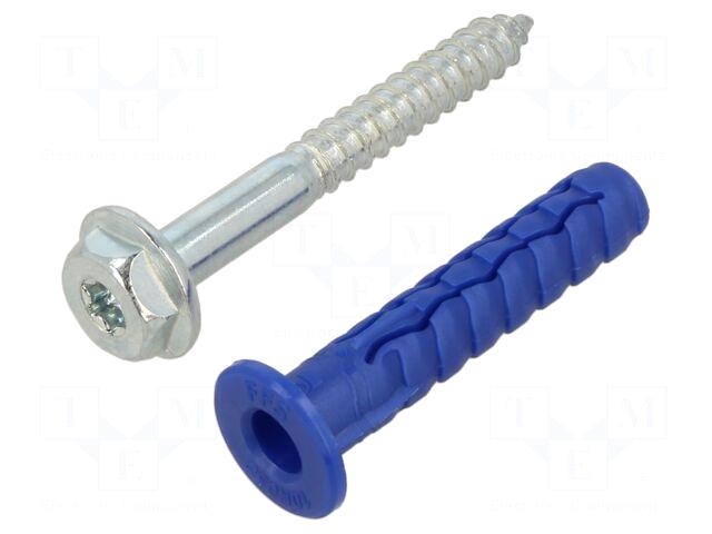 RAWLPLUG Plastic anchor | with screw