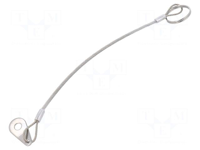 ELESA+GANTER Retaining cable | with mounting