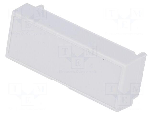ITALTRONIC Terminal cover | grey