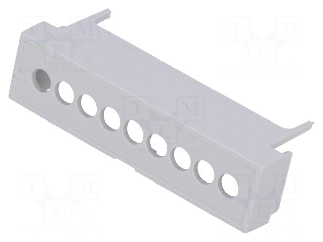 ITALTRONIC Terminals cover | grey |