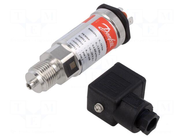 Danfoss Converter: pressure | 0÷16bar |
