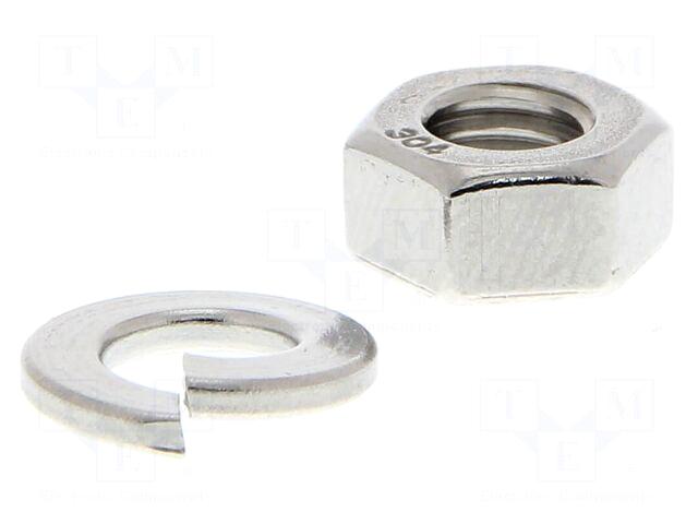 OMRON Nut M6 | Kit: spring