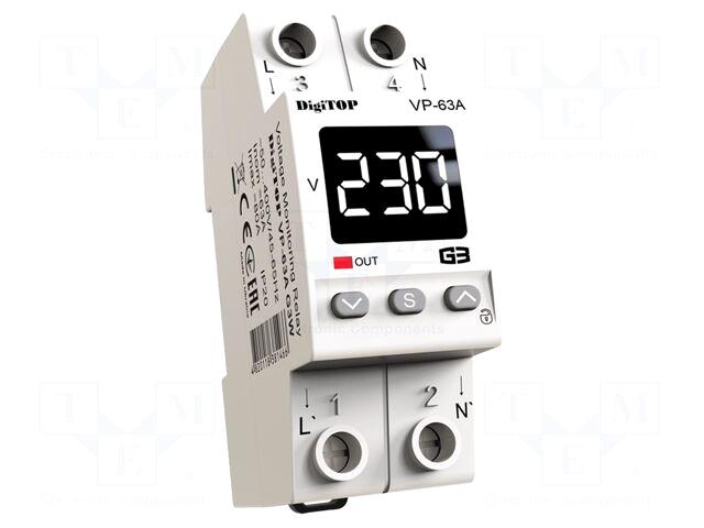 DIGITOP ELECTRIC Voltage monitoring relay |