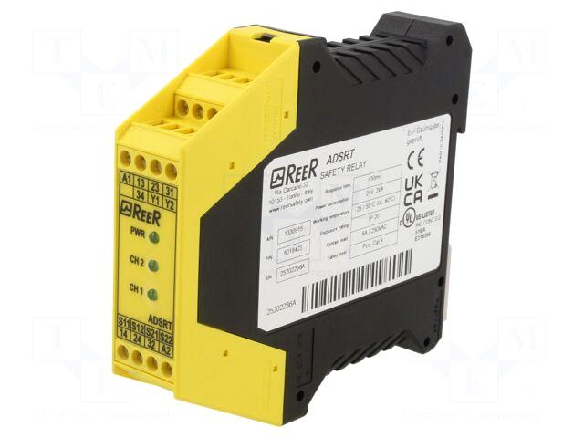 REER Automation module: safety relay |