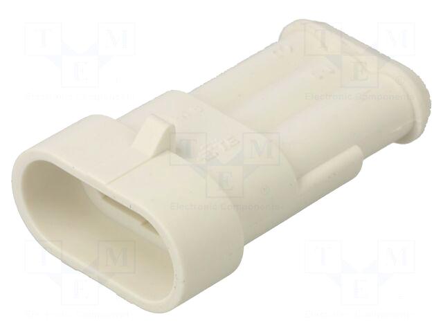 TE Connectivity Connector: wire-wire | plug